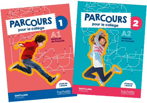 Parcours, Livres niveaux 1 et 2