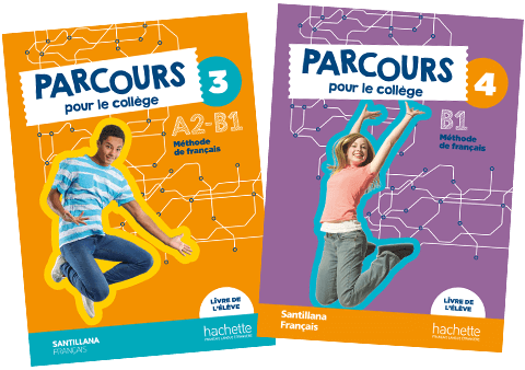 Parcours, Livres niveaux 3 et 4